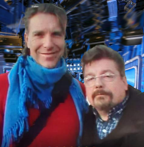 Junto a Alejandro Fantino