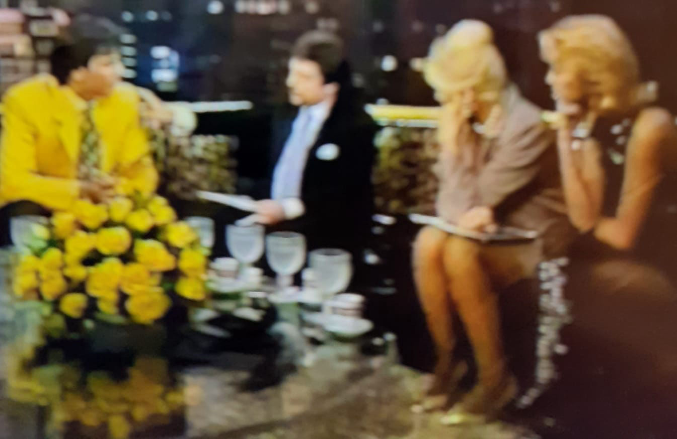 Junto a Susana Gimenez